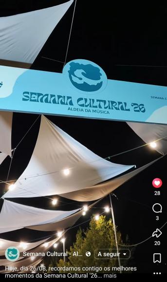 Semana Cultural da Aldeia da M&uacute;sica - melhores momentos 