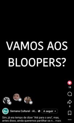 At&eacute; para o ano! Fiquem com os divertidos Bloopers