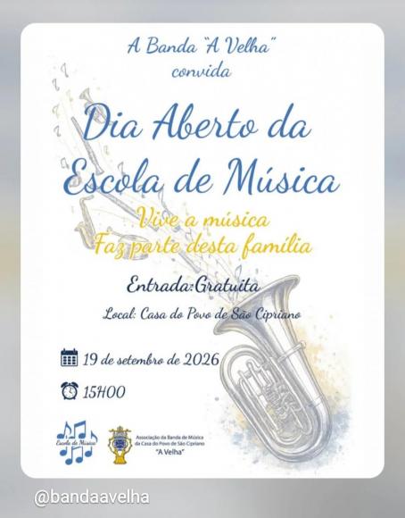 Dia aberto da Escola de M&uacute;sica da Banda "A Velha"
